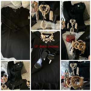 Women black dresses sizes Medium.